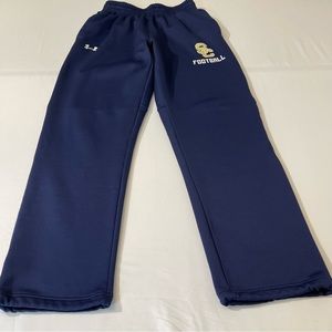 Under Armour Men's Navy Football Sweatpants